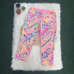 Lilly Pulitzer Plaintain Party Luxletic Leggings